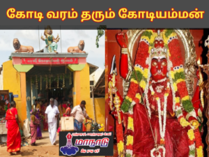 ஓடிவந்து வரம் தரும் தஞ்சாவூர் கோடியம்மன்