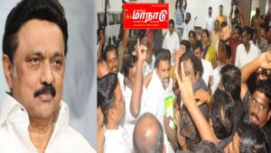 மாநகராட்சியில் ஊழல் கவுன்சிலர்கள் தள்ளுமுள்ளு பரபரப்பு